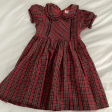 Rachel Riley Red tartan Dress