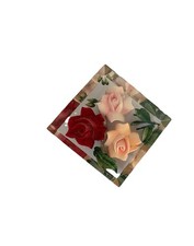 VINTAGE Clear Lucite Reverse