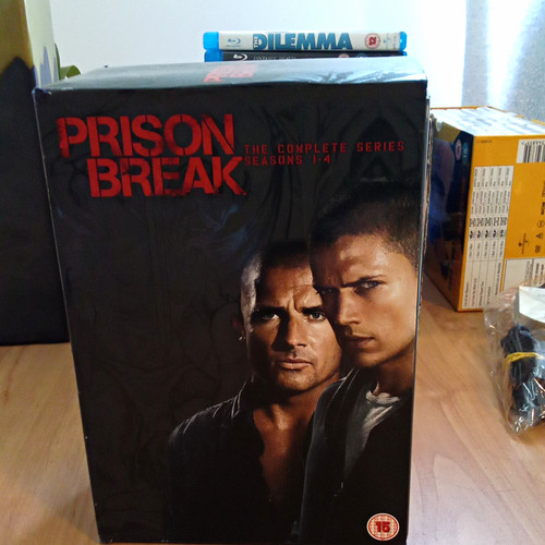 Dvd prison break complete - prison,