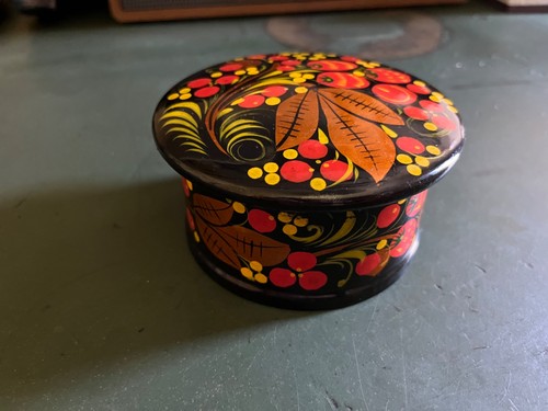 Vintage made ussr lacquer - made,