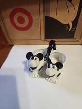MICKEY MOUSE DISNEY DISNEYANA SALT AND PEPPER S&P GERMANY 1930S BLACK/WHITE RARE