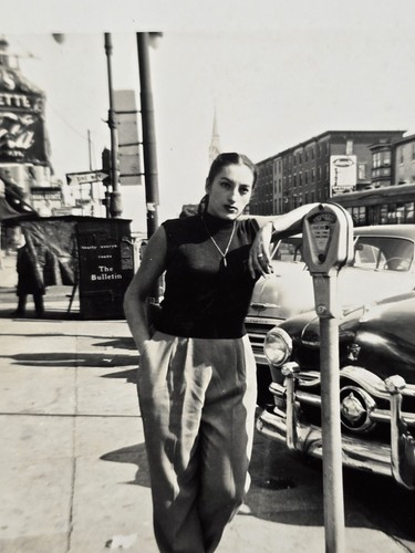 Vintage 1950s photo - photo, woman
