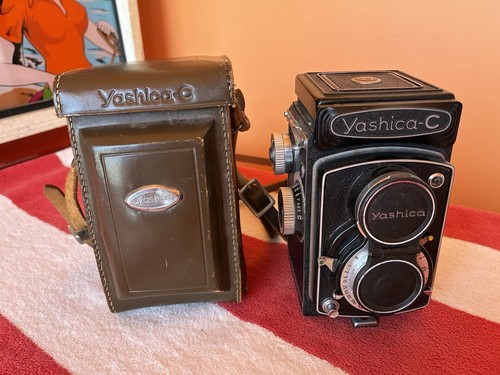 Vintage yashica mat with - mat, /