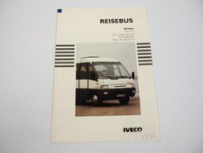 Iveco A59.12 TurboDaily Minibus 6 Ton 24 Seats Cacciamali Brochure 1980s
