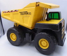 Tonka 4000 Metal Toy Dump Truck Dumper Tipper Hasbro 2009 Yellow Large
