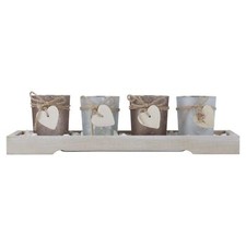 Home Decor 4 Tea Light Holders