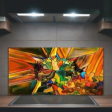 Kitchen splashback toughened - kitchen,