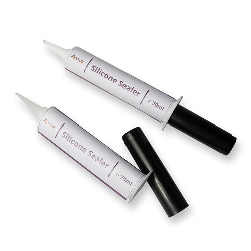 Pack silicone sealant - of,