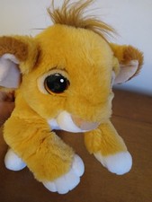 The Disney Store, The Lion King, Simba Plush, 90's Vintage, Official Soft Toy