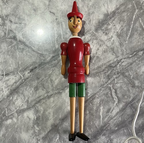 Vintage wooden pinocchio - wooden,