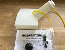 Bonzi Sports Rc Boat Petrol Fuel Gas Tank V-Hull With Billet Cap - Made In USA