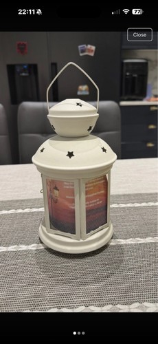 White ceramic garden lights - white,