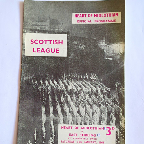 1964 heart midlothian - 1964.,