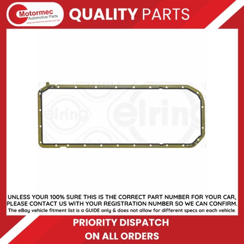 Elring sump gasket fits - fits, bmw