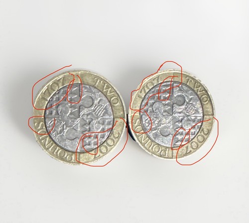 Rare pound coin 1707 - coin-,