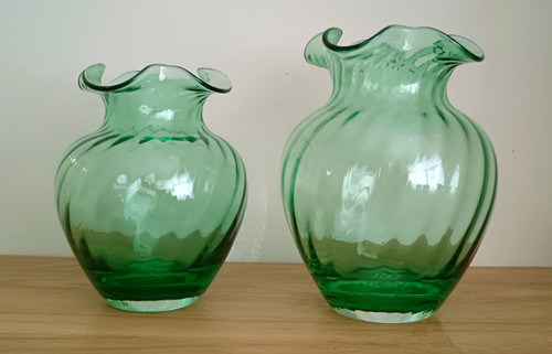 Set green vintage - of,