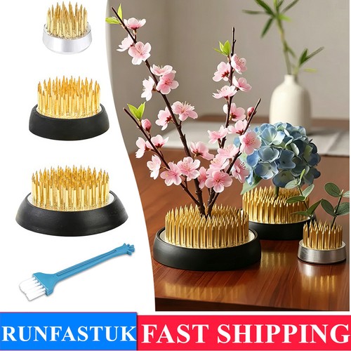 Round pin flower holder - round,