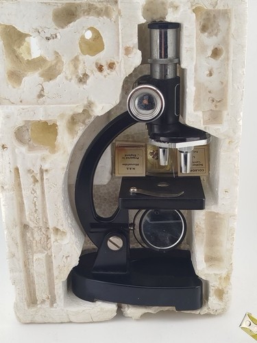 Vintage aoc microscope - microscope, +