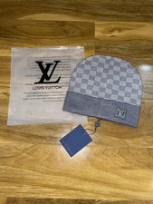 Men's Grey Beanie Hat One Size