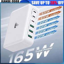 USB Charger Hub 165W Multi 6