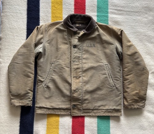 Vintage rare stencilled - vintage, usn