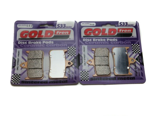 Goldfren s33 brake pads front - goldfren,