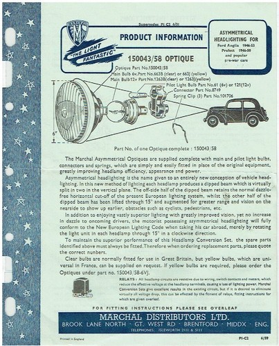 Ford anglia e04a e494a prefect - ford,