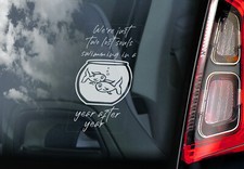 Pink floyd car window - pink, sticker