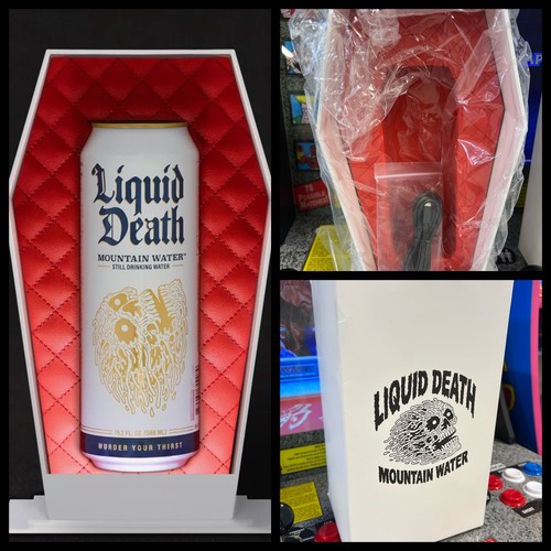 Liquid death coffin lamp light - death,