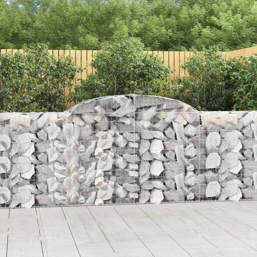 Planter arched gabion basket - planter,
