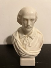 Hewitt Brothers Bust Parian Bisque Sculpture Of Shakespeare Excellent