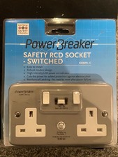 Power breaker 240VAC RCD Metal Clad Switched Socket