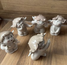 Nao By Lladro.. Five ‘Cheeky Cherubs’ VGC. Some Are In Original Boxes..  