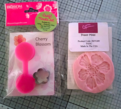 Blossom sugar art pink floral - sugar,