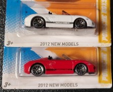 2 Hot Wheels Porsche Boxster