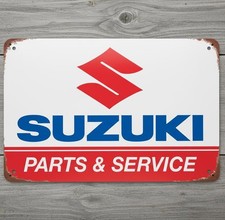 Suzuki Parts & Service 8 x 12