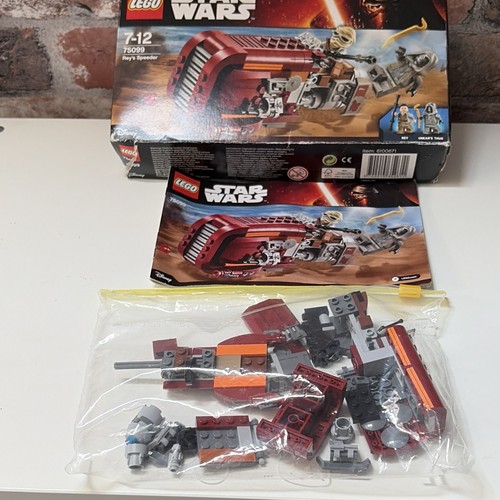 Lego star wars 75099 rey - lego,