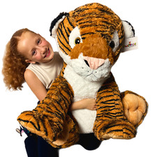 Extra large cuddly - tiger, soft