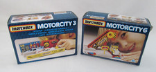 2x Rare Vintage Matchbox-Motor city 3 Pitstop & 6  Conveyor Loader 1989 New