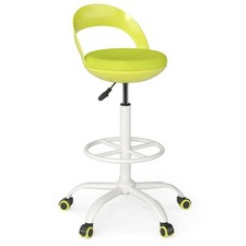 COSTWAY Drafting Stool Rolling