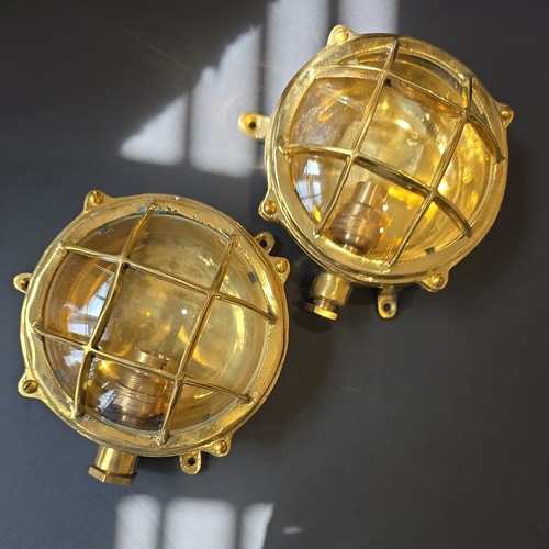Industrial style brass wall - style,