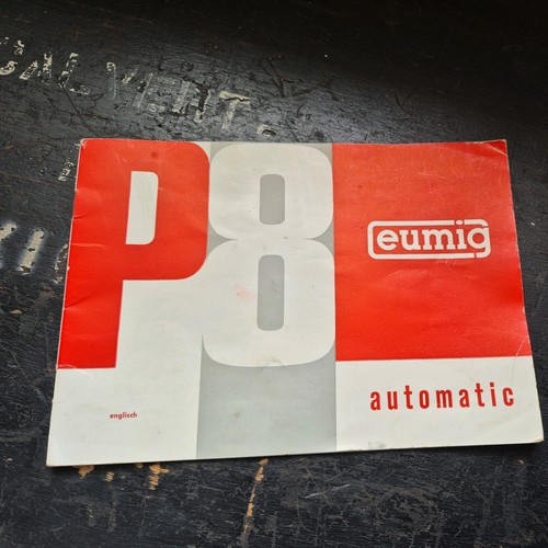 Eumig projector handbook - projector,