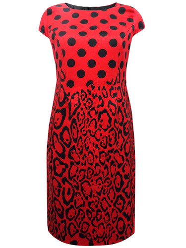 Marina kaneva ladies red - red, multi