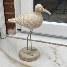 Shorebird Figurine ornament home decor rustic look- H 35 x D 27 x L 10cm  