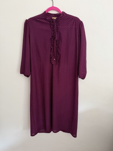 Berkertex vintage purple polka - purple,