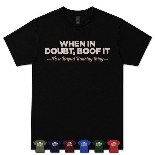 When doubt boof - boof, it