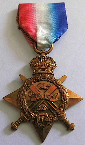 Ww1 mons star - star, pte