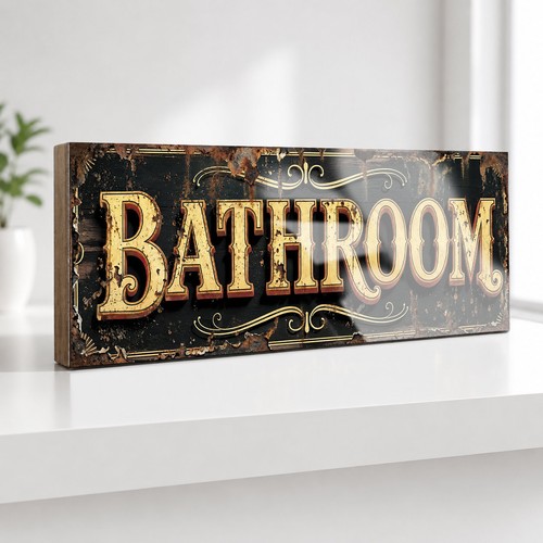 Bathroom vintage 28cm - bathroom,