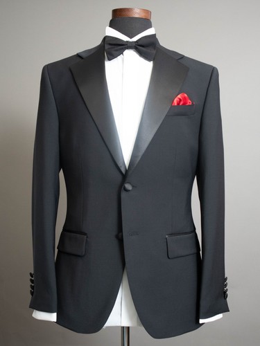 Black single breasted - single, tuxedo