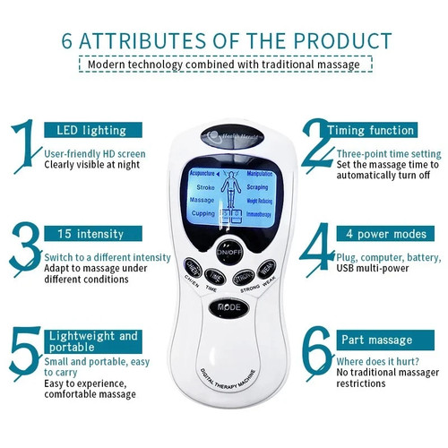 Rechargeable tens machine - rechargeable,